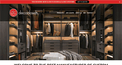 Desktop Screenshot of decoclosets.com